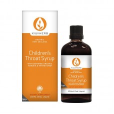 Kiwiherb 儿童润喉宁（含百里香和麦卢卡蜂蜜）200毫升 （0岁可用）